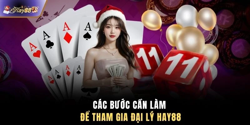 Các bước cần làm để tham gia đại lý HAY88